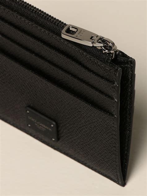 dolce gabbana black crest wallet|dolce gabbana factory outlet.